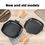 Thumbnail: Foldable Portable Frying Pan Picnic Grill Pan Anti-scald Wooden Handle Outdoor G