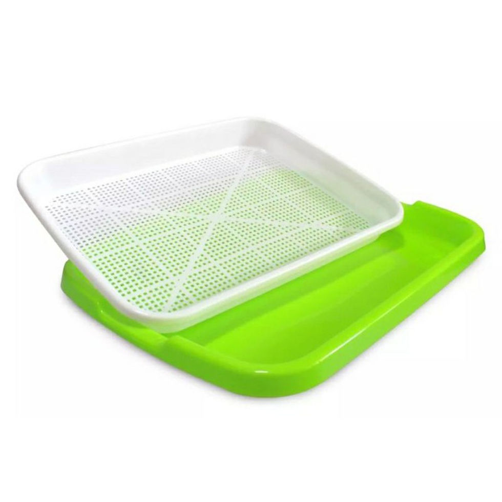 Thumbnail: Microgreens Sprouter Tray Hydroponic / Sprouting Tray For Sprout Horticultural H