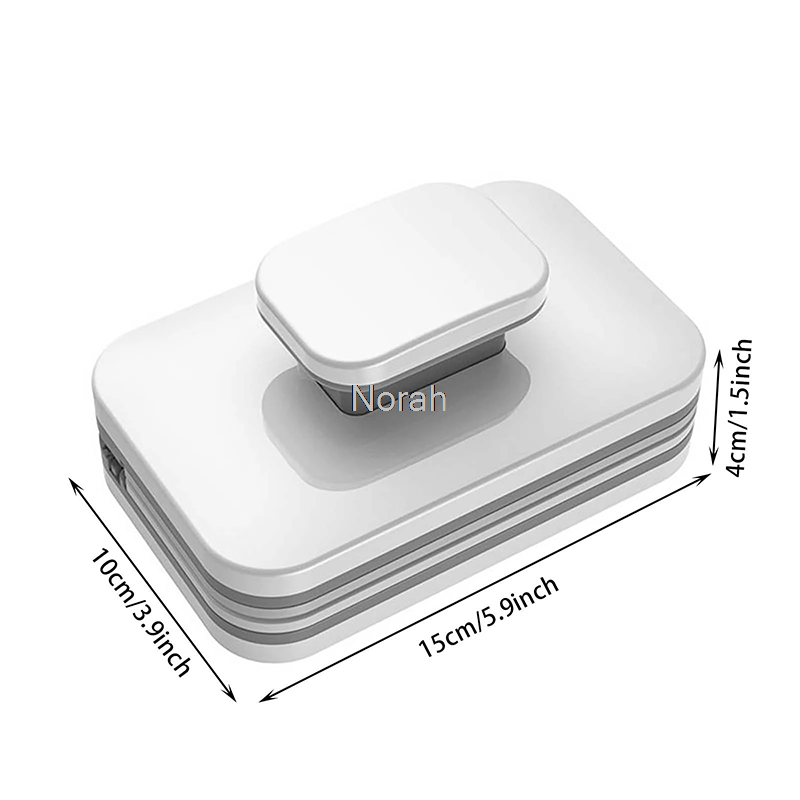 Thumbnail: Glass Wiper Wash Magnetic Window Double Sided Cleaning Brush Household Magnetic