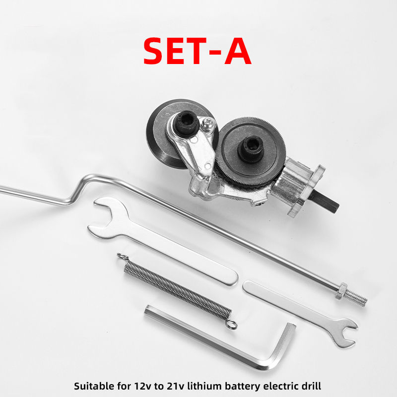 Thumbnail: Electric drill tools, converting electric drill into metal cutter, iron cutting,