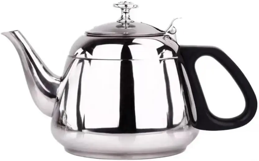 Thumbnail: 2/1.5/1.2L Stainless Steel Teapot Kettle Tea Water Stove Coffee Pot Home Office