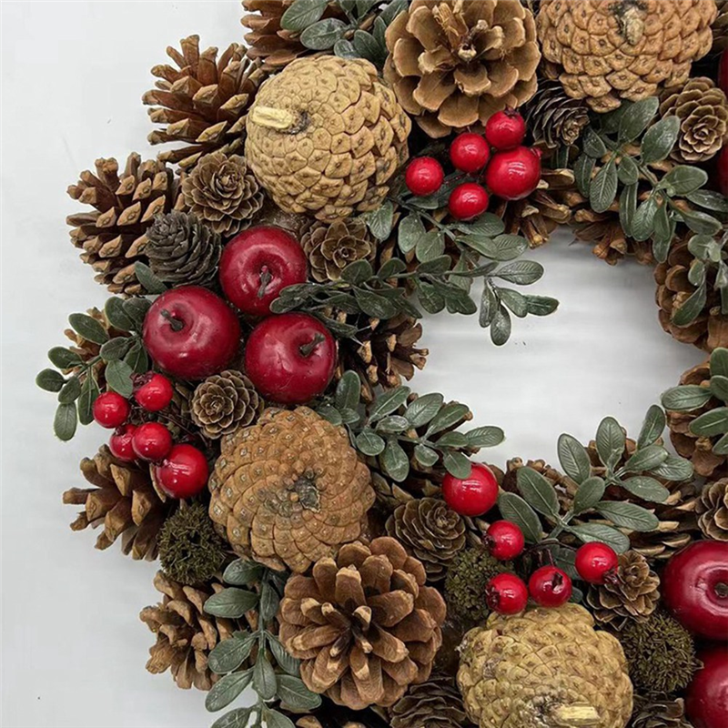 Thumbnail: A19F-Christmas Wreath Decor Home Wreath Deco For Wedding Party Living Room Dinin