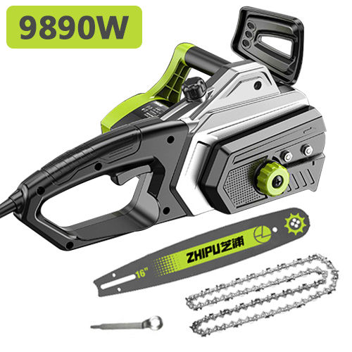 Thumbnail: 220V 9990W Powerful Power Cutting Tools Electric ChainSaw With Chain Saw 12/16 I