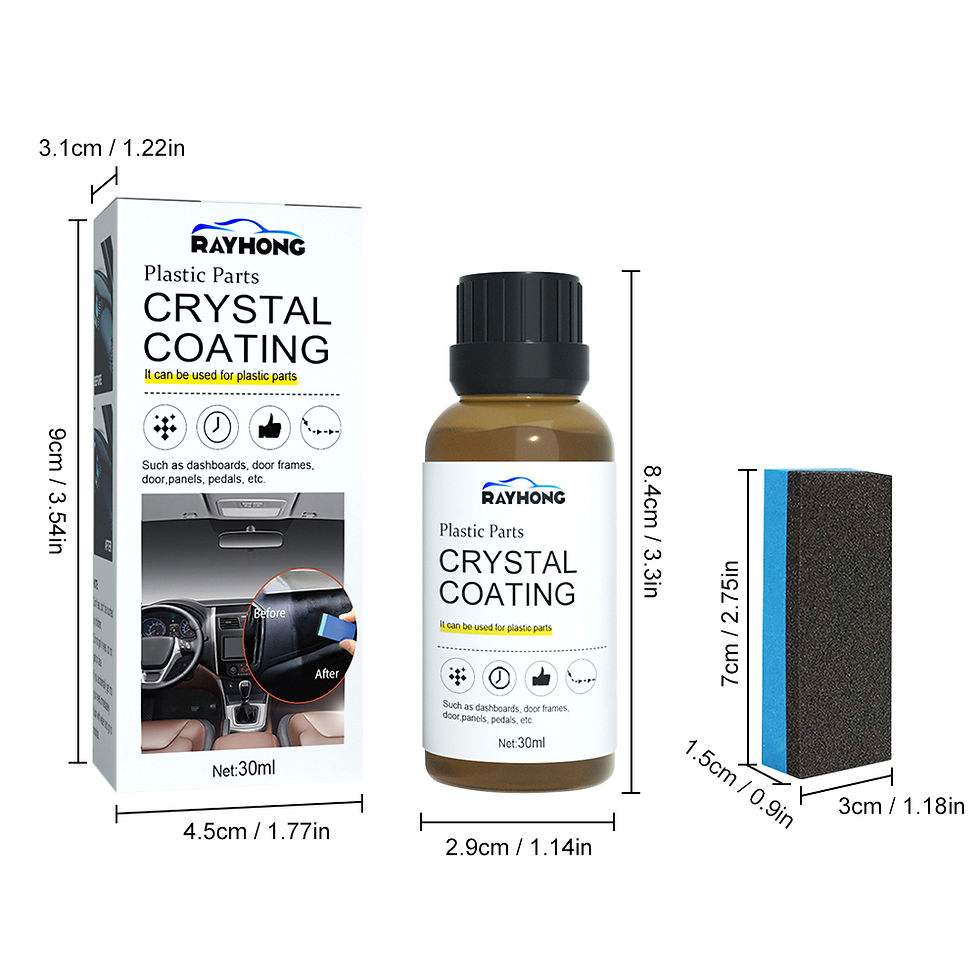 Thumbnail: 30ml Cleaning Agent for Car  Car Wash Maintenance Plastics Parts Refurbishment C