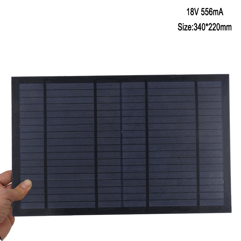 Thumbnail: Solar Panel 6V 9V 18V Mini Solar System DIY For Battery Cell Phone Chargers Port