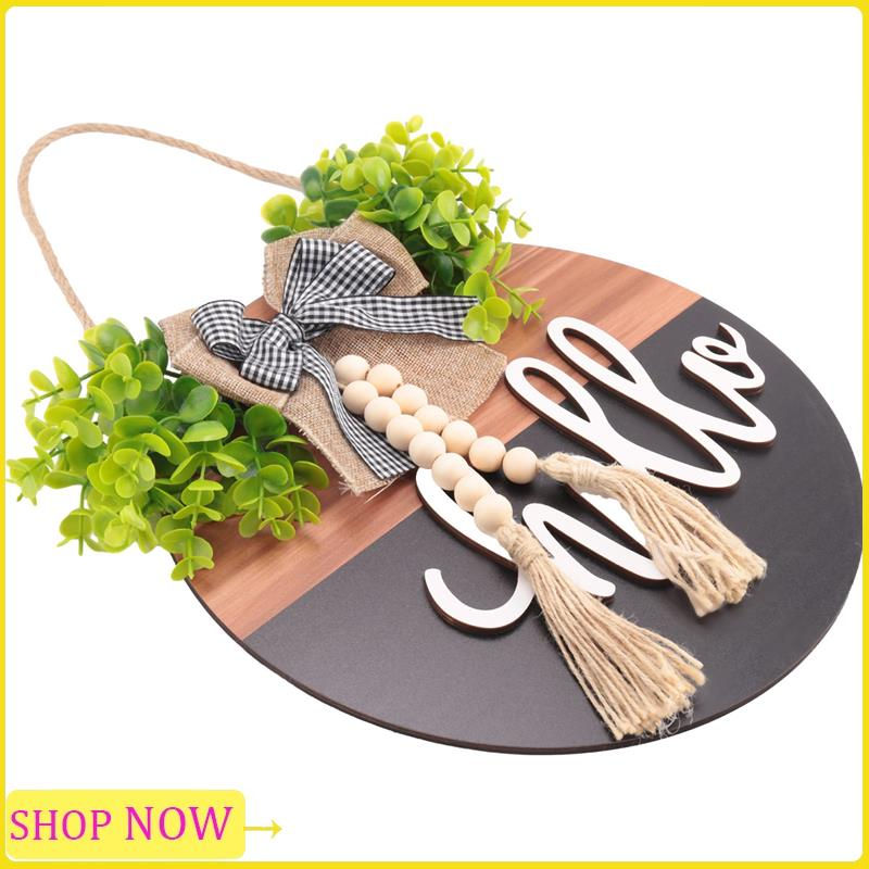 Thumbnail: Especial Welcome Door Sign/Rustic Home Decor For Front Door Bedroom Wood Hanging