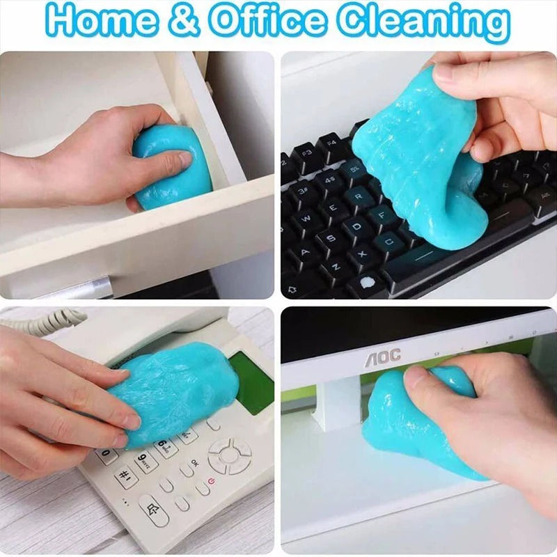 Thumbnail: Car Cleaning Gel Slime Magic Mud Auto Interior Computer Keyboard Dirt Clean Dust