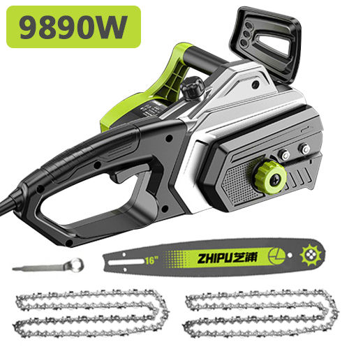 Thumbnail: 220V 9990W Powerful Power Cutting Tools Electric ChainSaw With Chain Saw 12/16 I