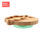 Thumbnail: 1Set Custom Baby Feeding Food Plates Bamboo Plate Sheep Waterproof Silicone Fork