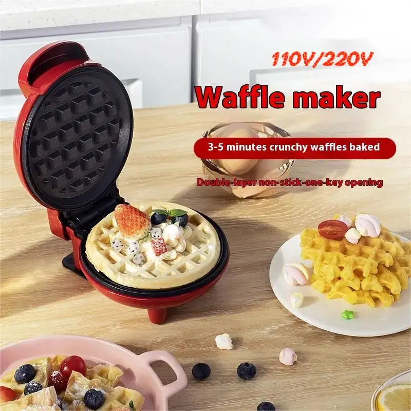 Thumbnail: Sandwich Cake Baking Tray, Household Breakfast Electric Baking Pan, Fully Automa