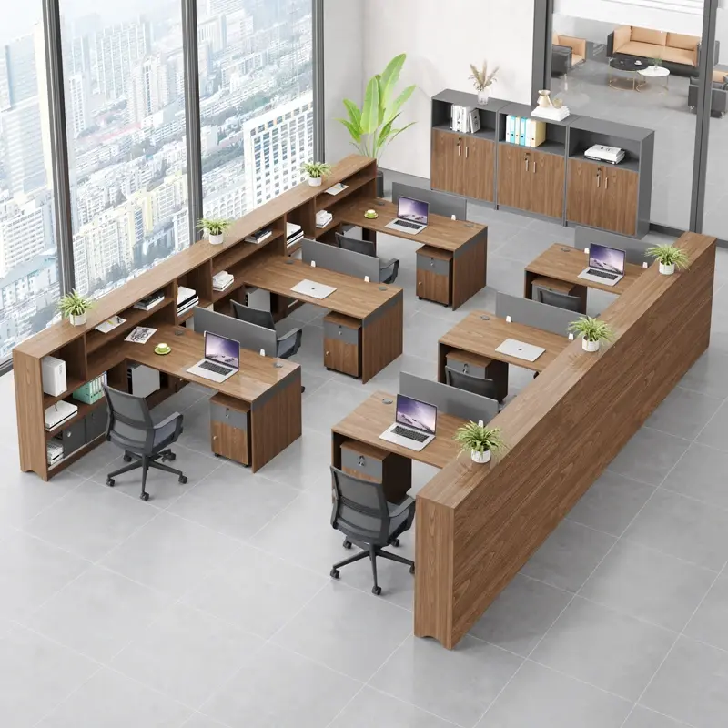 Thumbnail: Office Desk Morden Design Office Furniture Staff Table Office Desk