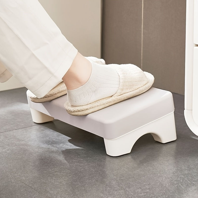 Thumbnail: Ergonomic PP Footrest for Office Desk. Fits Under Desk, Use at Work, Sofa & Stud