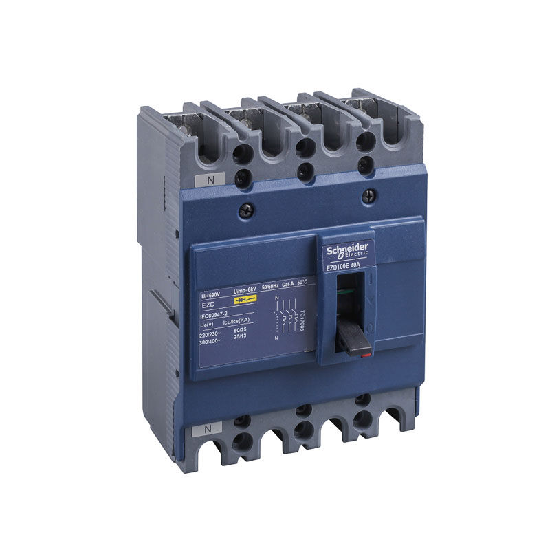 Thumbnail: Schneider Molded case circuit breaker switch EZD100EZD250EZD400EZD630/3P/4P 25A4