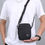Thumbnail: Men's bag, available in single shoulder or cross-body design, suitable for daily