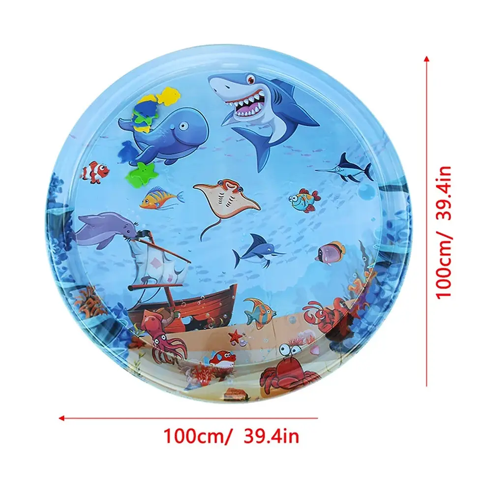 Thumbnail: Baby Water Play Mat Early Education Developing Activity Toys Inflatable Cushion