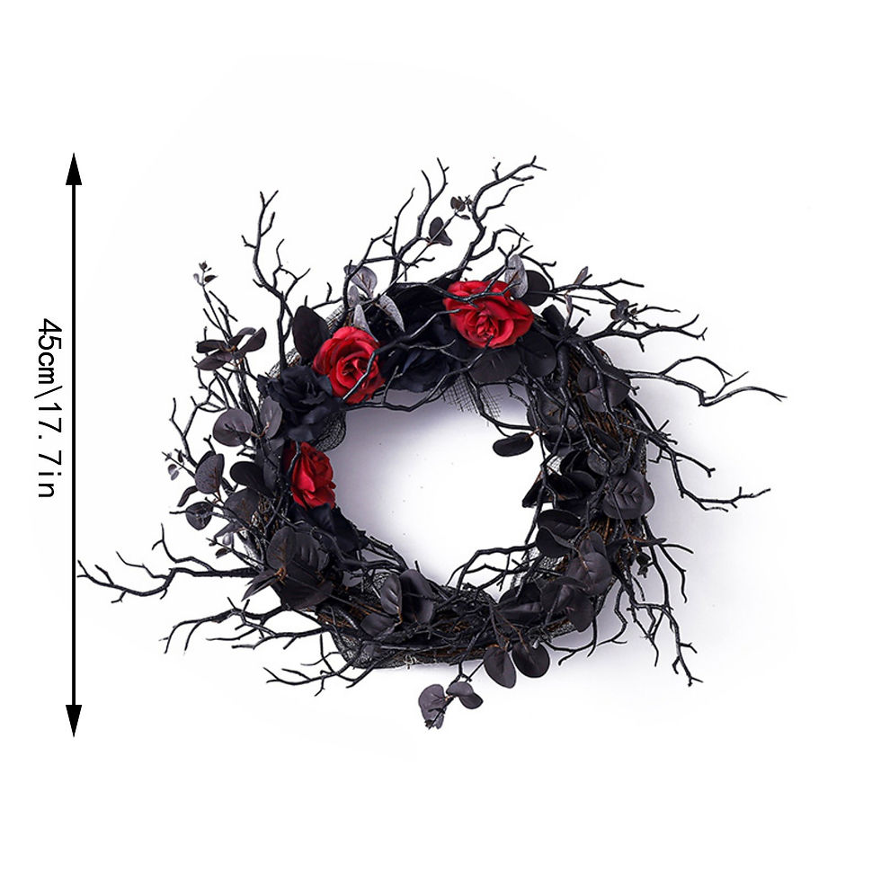 Thumbnail: 2025 Halloween Decorative Garland Door Hanging Festive Window Party Simulation W