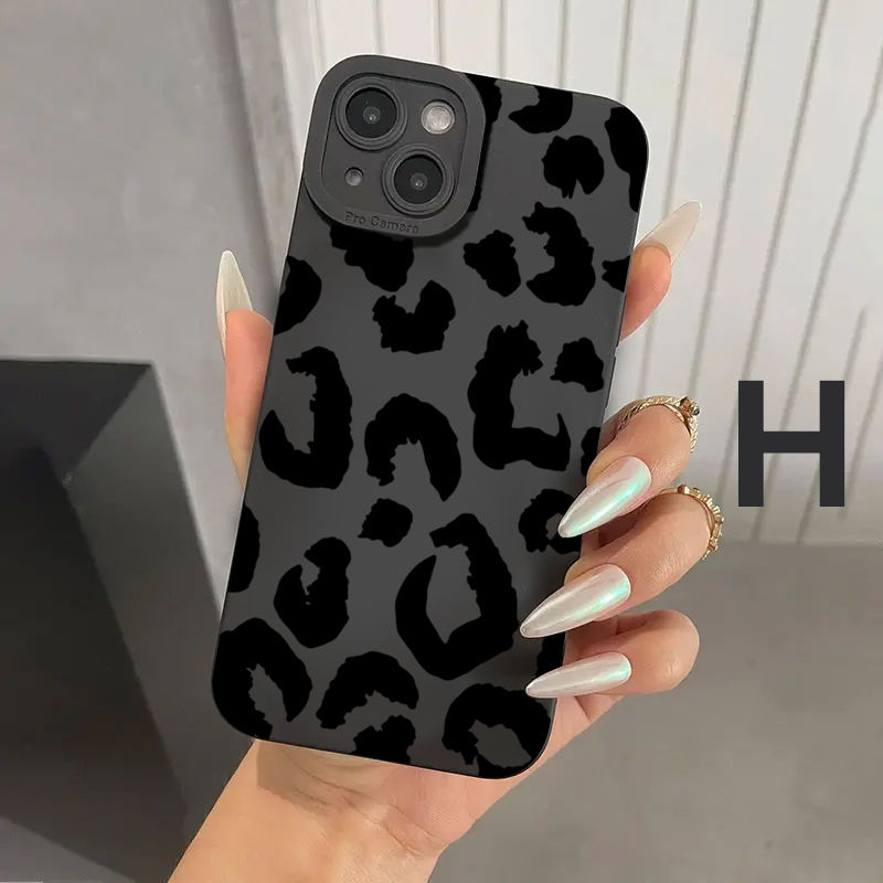 Thumbnail: Leopard Design Camera Protective Phone Case for iPhone 16 Cases iPhone 17 Air 15