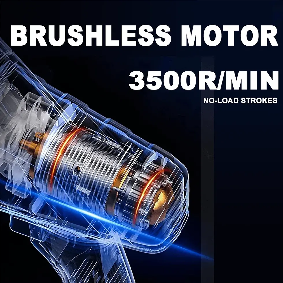 Thumbnail: PATUOPRO Brushless Reciprocating Saw Cordless Electric Saw Woodworking Portable