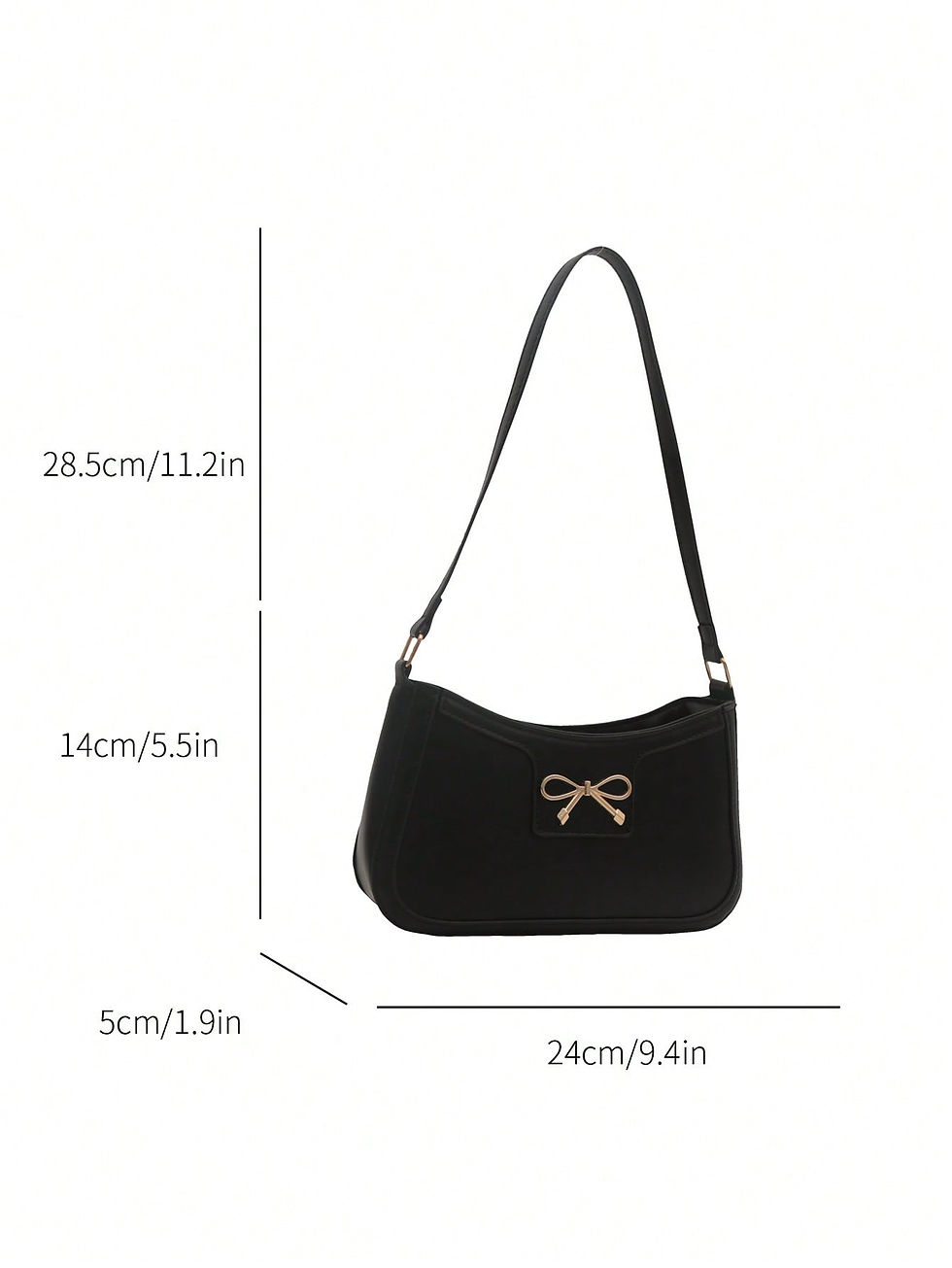 Thumbnail: Women Handbag, New Autumn/Winter Commuting Shoulder Under-Arm Bag, Korean Fashio