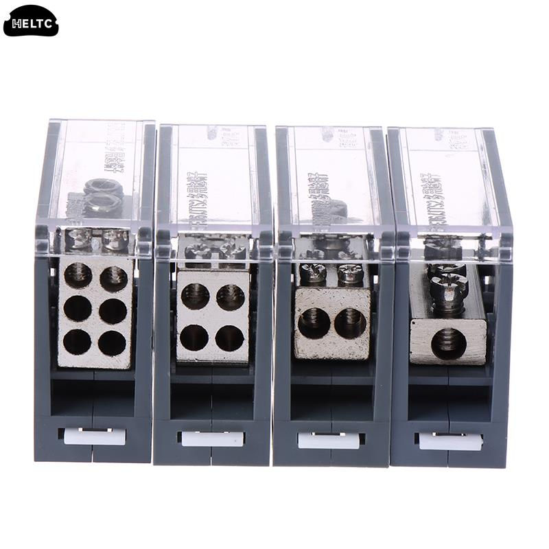 Thumbnail: 1PCS 150A Din Rail Terminal Block Distribution Box One in Multiple out Universal