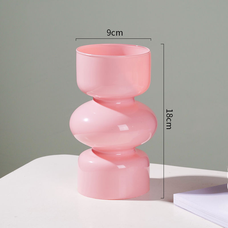 Thumbnail: Glass Vase Nordic Home Decoration Room Decor Flower Vase Flower Pot Home Decor V