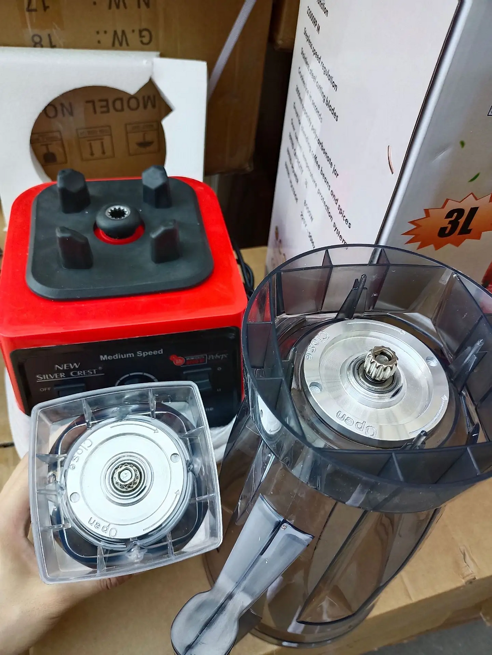 Thumbnail: Big Powerful Commercial Mixer Blenders Heavy Duty Power Commercial Electric Smoo