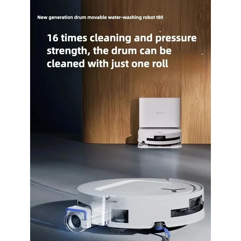 Thumbnail: New Ecovacs Deebot T80 Floor Cleaning Robot with Integrated Sweeping and Mopping