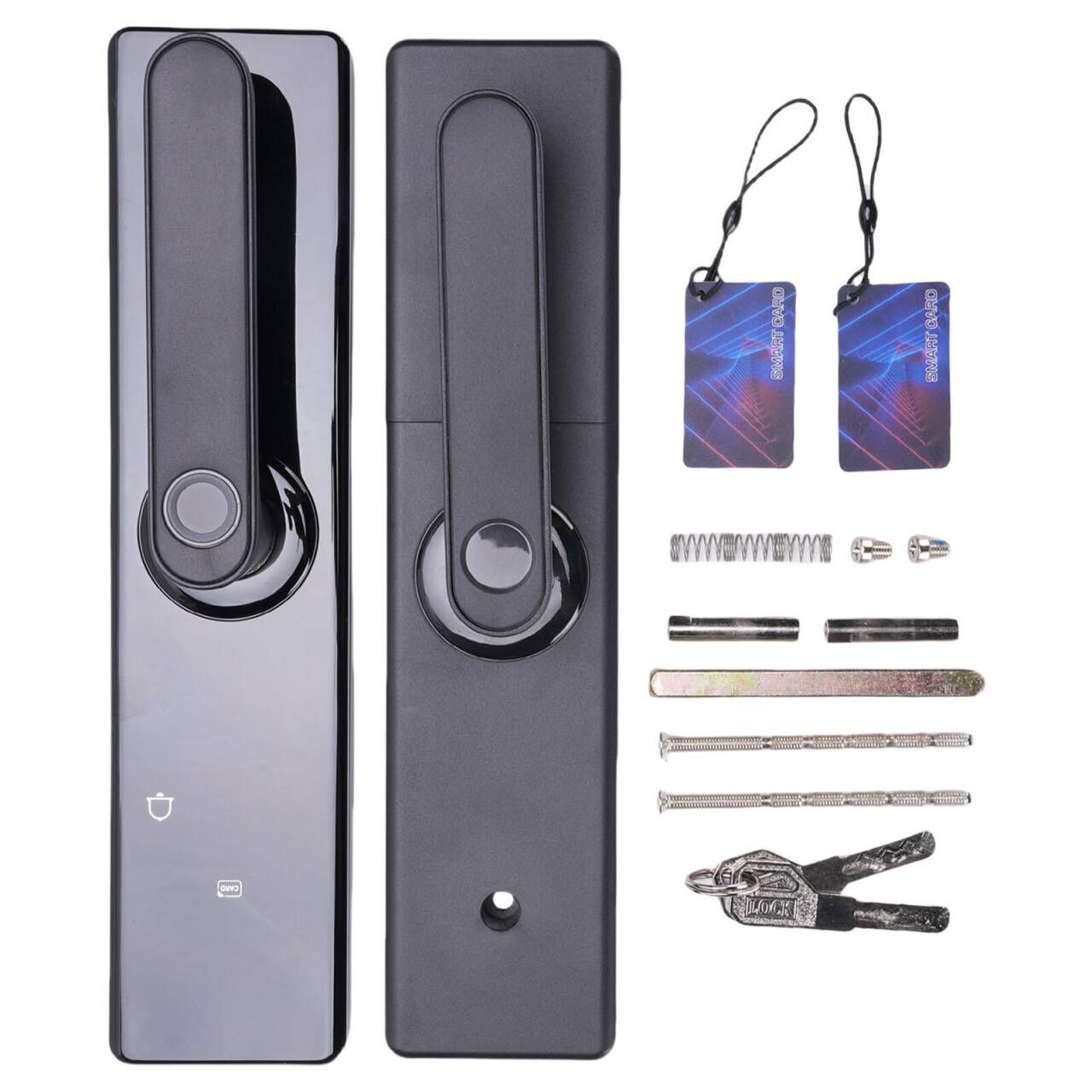 Smart Electronic Door Lock Fingerprint Biometrics Application Control Smart Card