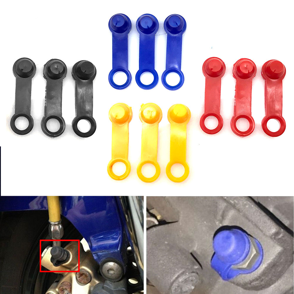 Motorcycle Accessories Brake Pump Drain Caliper Nipple Cover For Acerbis Engine