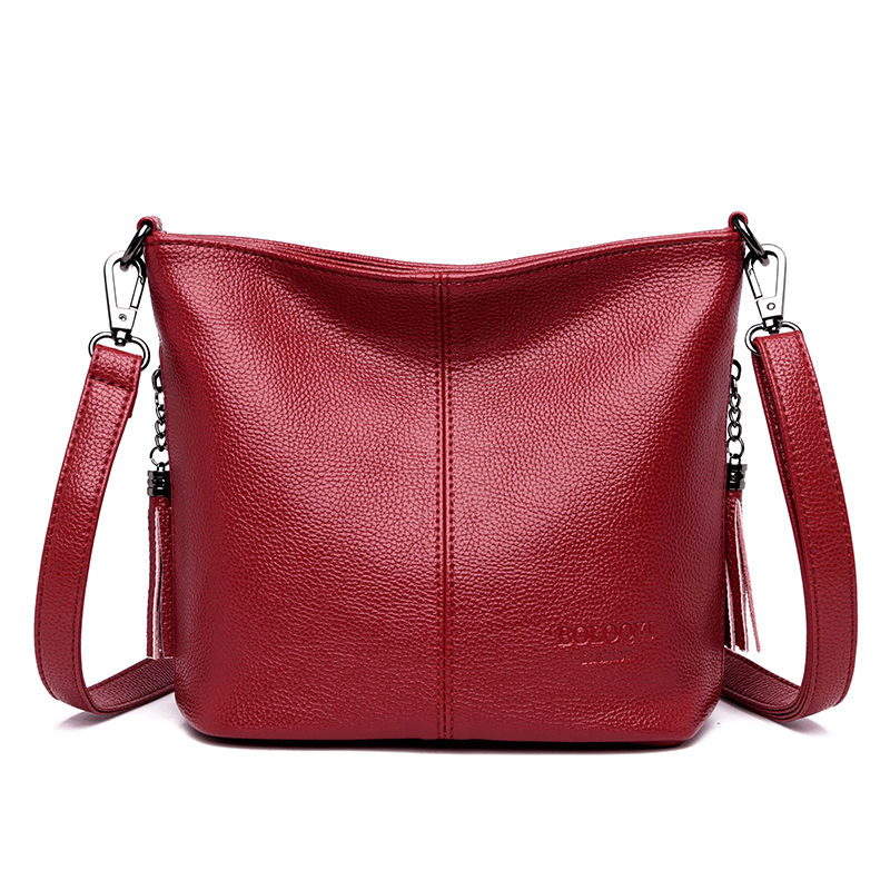 Thumbnail: Hand Crossbody Bags For Women 2026 New Luxury Designer Handbag Leather Tassel Sh