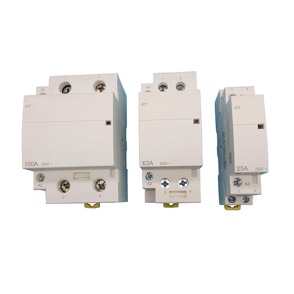 Thumbnail: контактор Schneider iCT-25A Modular Contactor 2P 2NO or 2NC  1NO1NC 24V