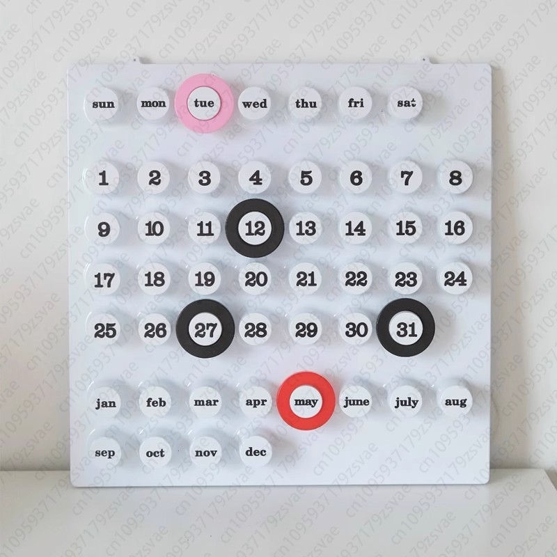 Thumbnail: Retro calendar creative wall decoration home