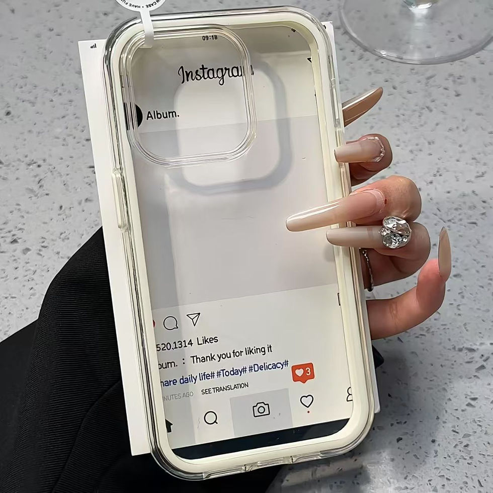 Thumbnail: Luxury Candy Color Frame Clear Back Phone Case For iPhone 17 16 15 14 13 12 Pro