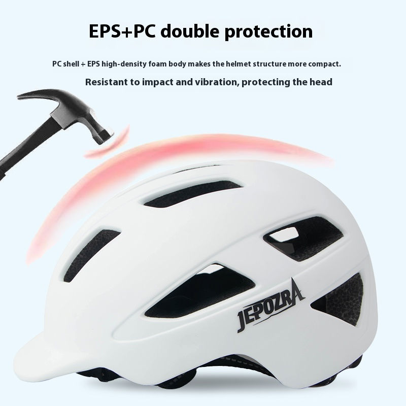 Thumbnail: Outdoor Sports Cycling Safety Helmet Baseball Cap Hat for Motorcycle Bike Scoote