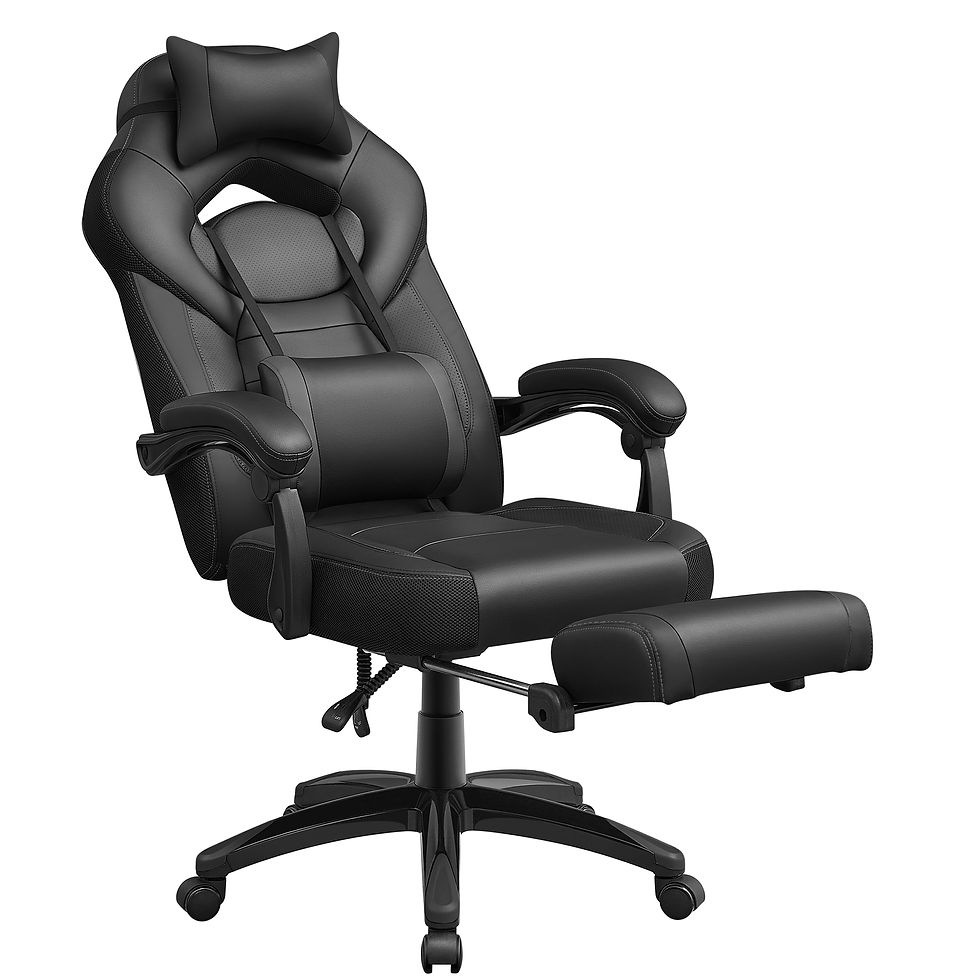 Thumbnail: SONGMICS Home Office Height Adjustable Home Office Gaming chair Office Chair