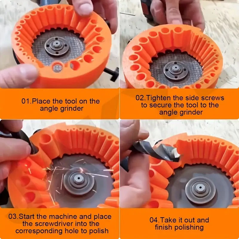 Thumbnail: 2-13 Mm Drill Bit Sharpener Tools Multi-spec Electric Drill Bit Grinder Portable