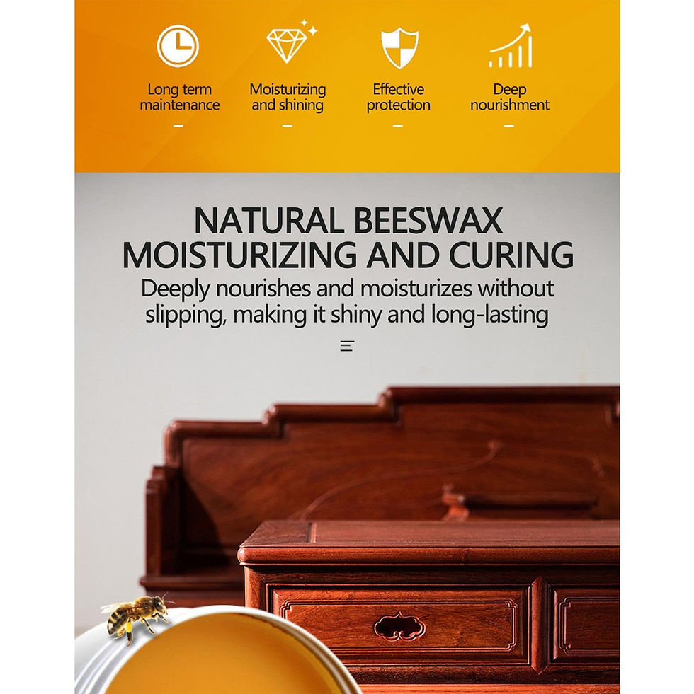Thumbnail: Furniture Polishing Beeswax Natural Wood Seasoning Beeswax Polishing Beewax Wate