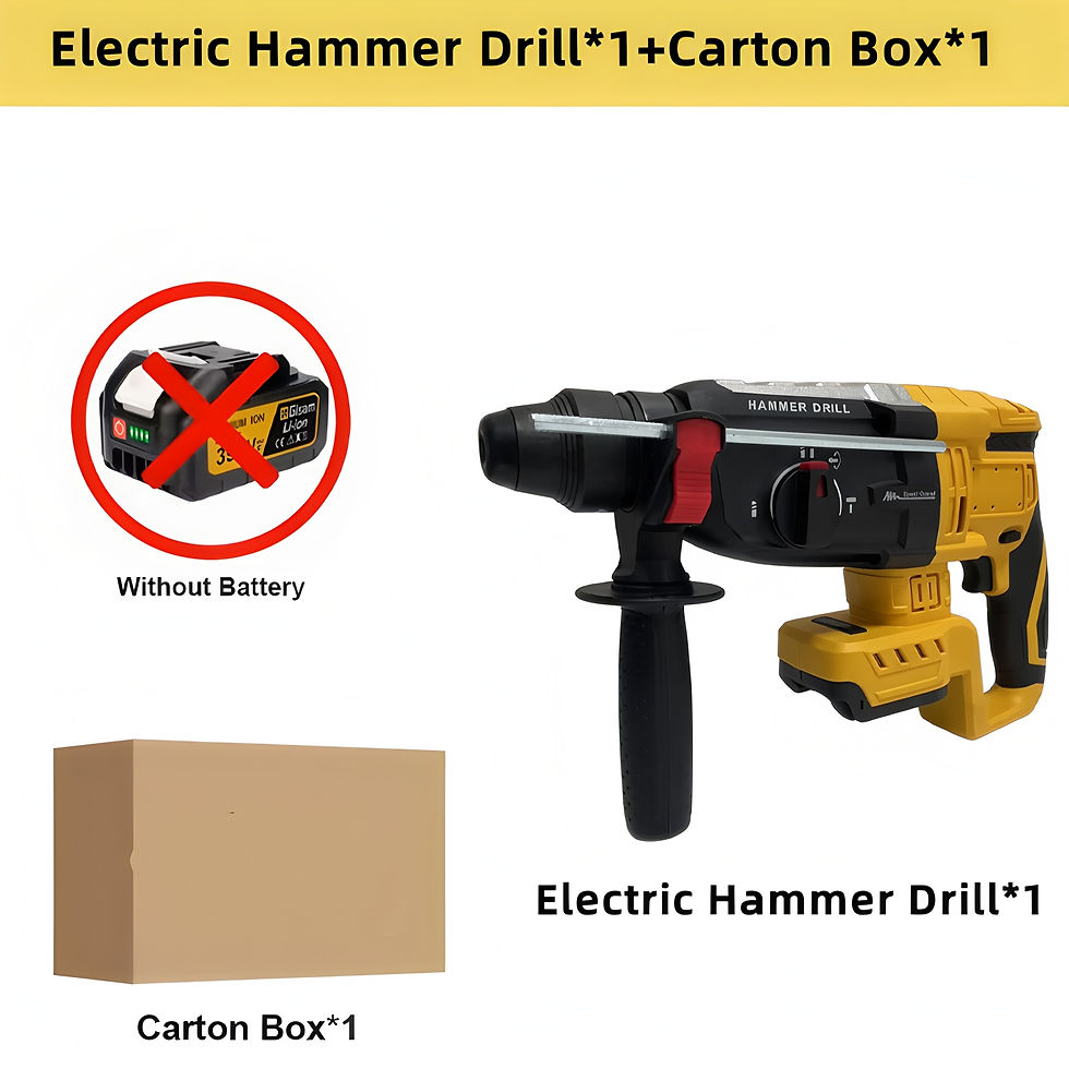 Fit For Dewalt 20V Battery 4-Mode Brushless Electric Hammer Drill 28MM Multifunc