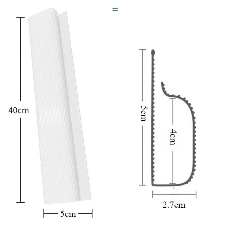 Thumbnail: 40cm PVC Desk Cable Tray Cable Management Under Desk Channel Cable Raceway Cord