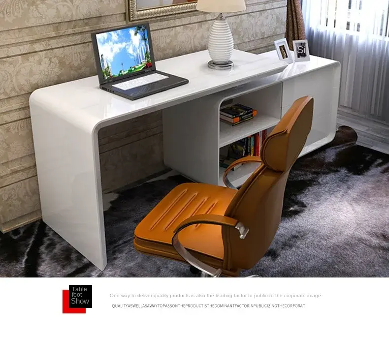 Thumbnail: Classic office furniture manager table executive office desk modern L shape boss