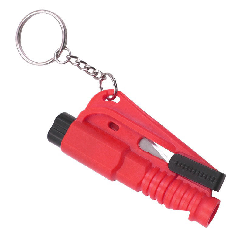 Thumbnail: Safety Hammer with Rescue Whistle, Car Escape Tool,2-in-1 Window Breaker Seatbel