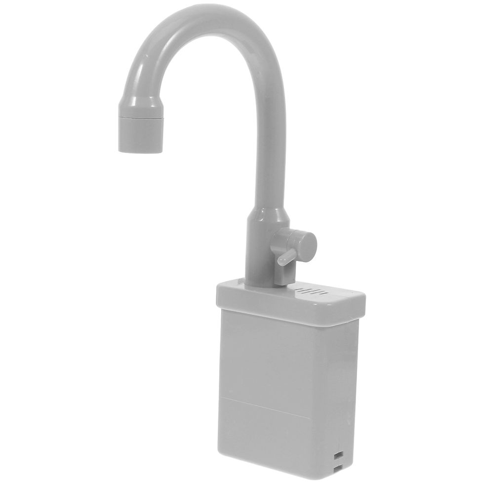 Thumbnail: Kitchen Sink Toy with Running Water Faucet Play Faucet Replacement Children Simu