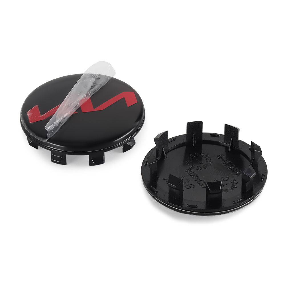 4Pcs 58mm Car Wheel Hub Center Caps Rim Cover Replacement Accessories For KIA Ri