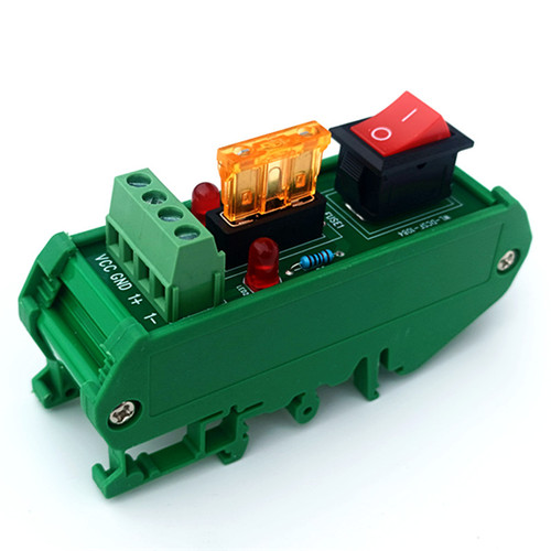 DIN Rail Mount 1 Position Switch Power Distribution Module Fuse ...