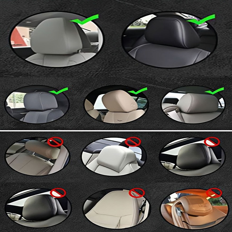 Thumbnail: Car Headrest Funny Cover Accessories Interior Gadgets Decor Styling Ideas Seat C