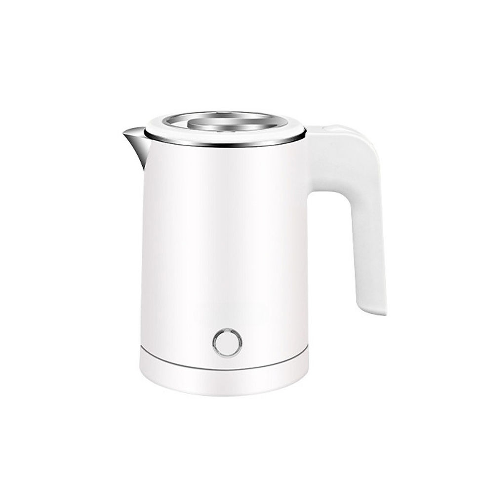 Thumbnail: Electric Kettle 500ML Stainless Steel Portable Water Boiler Pot for Hotel Family