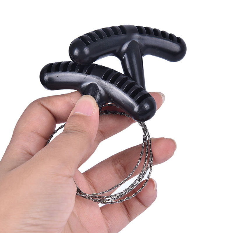 Thumbnail: Manual Hand Steel Travel Tools Outdoor Camping Hiking Rope Chain Saw Practical P