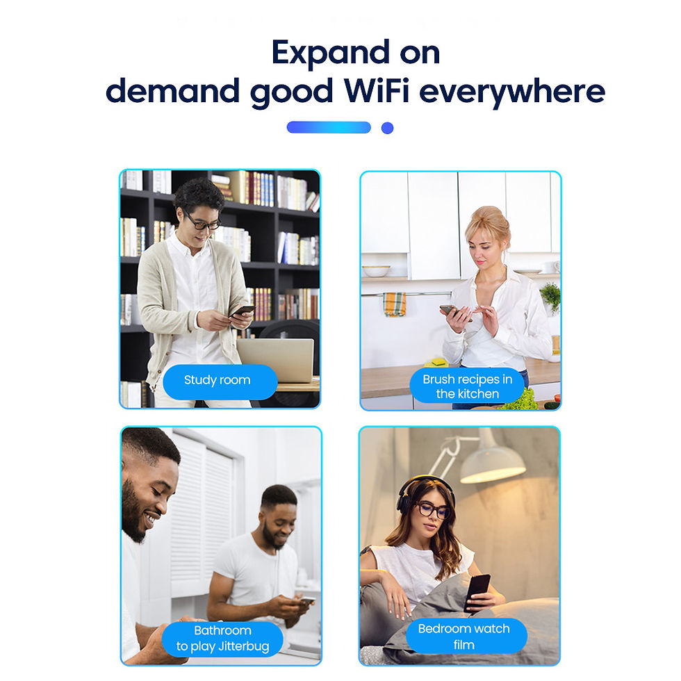 Thumbnail: Wireless WiFi Repeater Wifi Signal Booster Dual-Band 2.4G WiFi Extender 802.11bg