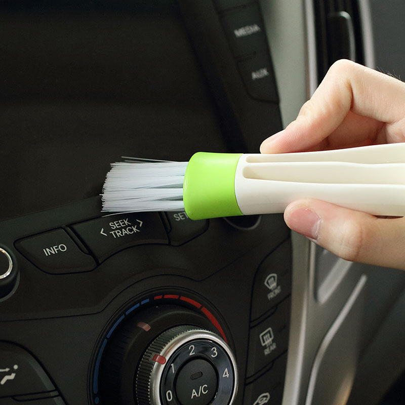 Thumbnail: 2In1 Car Air-Conditioner Outlet Cleaning Tool Multi-purpose Dust Brush Car Inter