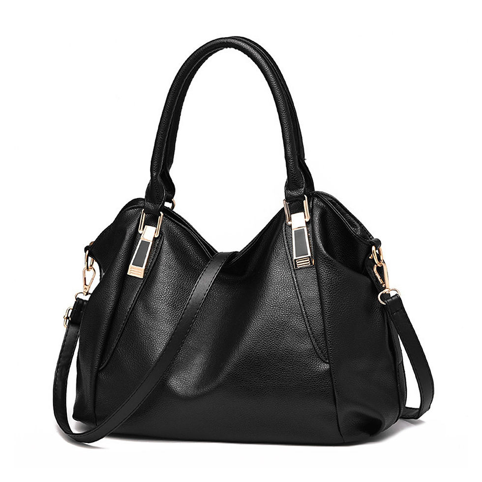 Thumbnail: Women'S Fashion Soft Leather Handbag Large Capacity Women'S Bag One Shoulder Cro
